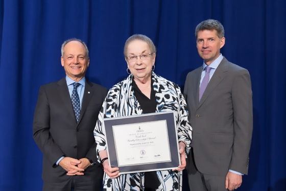 Professor Judith Poë wins a 2016 Vivek Goel Faculty Citizenship Award 