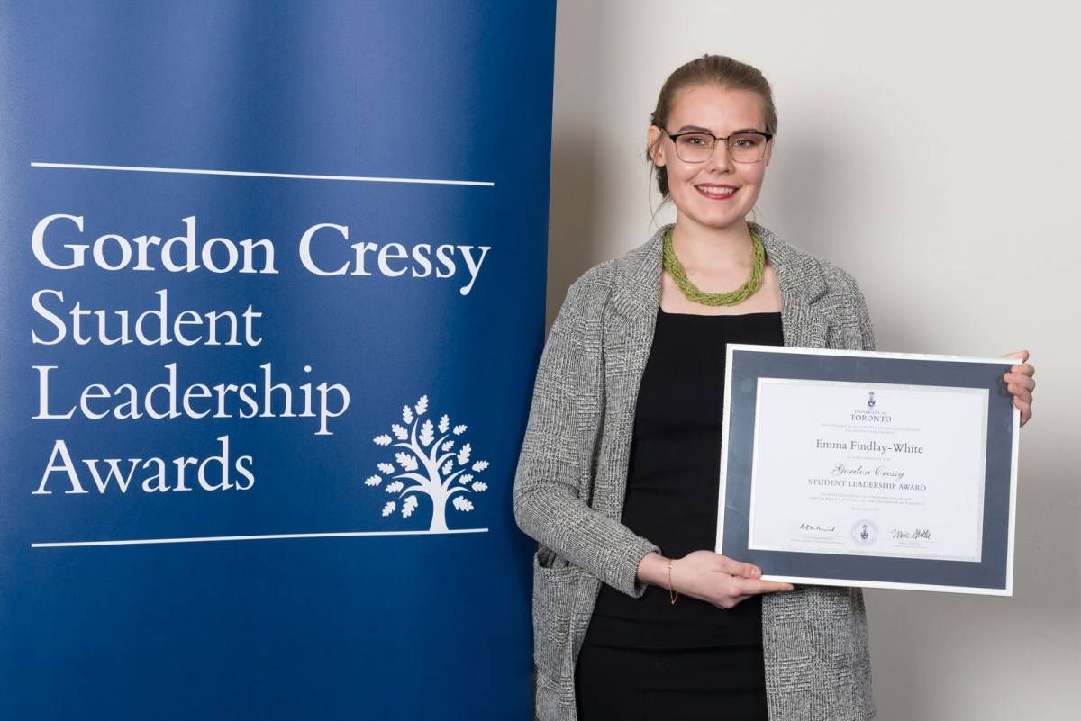 2019 Gordon Cressy Student Leadership Award Recipients | University of ...