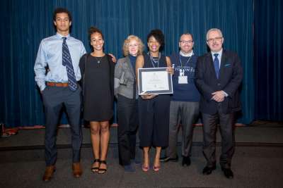  Carl Mitchell Award for Community Engagement - 2017 recipient Kimberley Tull