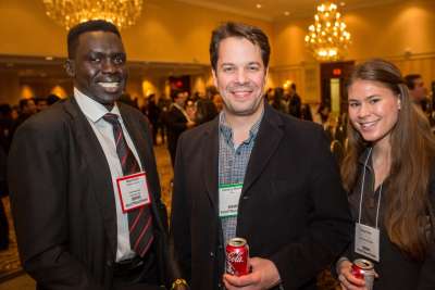 Alumni and students networking