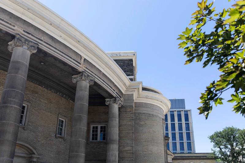 Exterior of convocation hall