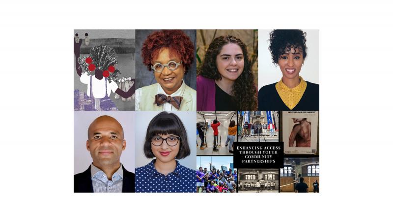 A collage of images shows some of the winners of the International Day for the Elimination of Racial Discrimination awards.