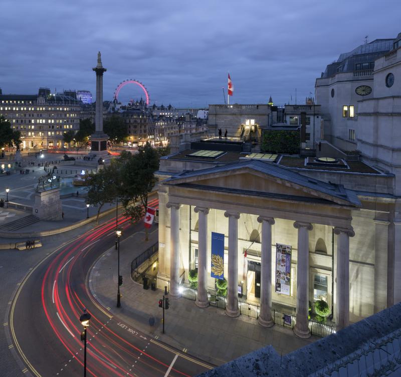 Canada House, Trafalgar Square, London UK