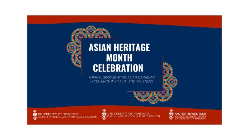 Poster of Asian Heritage Month Celebration