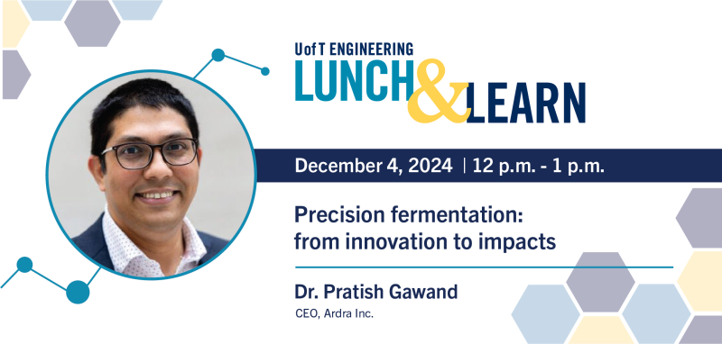 Picture of Dr. Gawand against a event poster. 