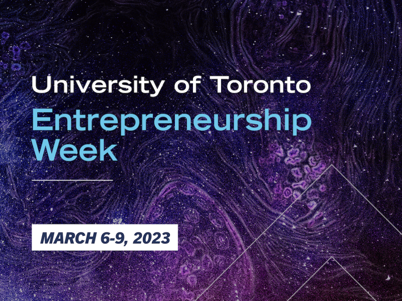 University of Toronto Entrepreneurship