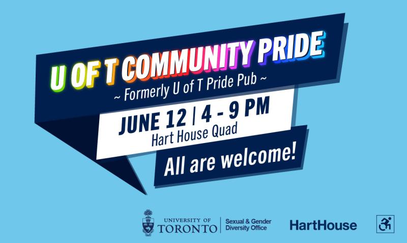 U of T Community Pride Poster