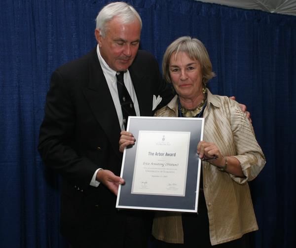 Erica Armstrong - Arbor Award 2007 recipient
