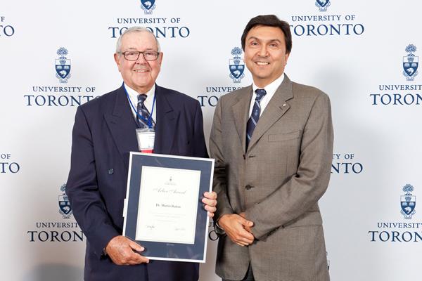 Martin  Barkin - Arbor Award 2012 recipient