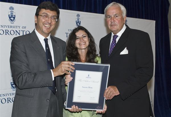 Suzette Blom - Arbor Award 2008 recipient