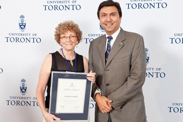 Geraldine Campbell - Arbor Award 2012 recipient