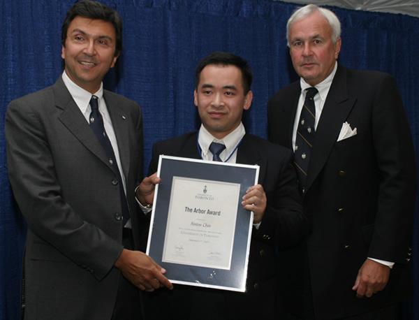 Fenton Chin - Arbor Award 2007 recipient