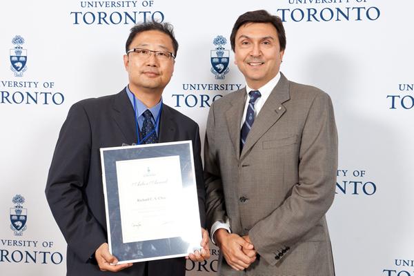 Richard  Choe - Arbor Award 2012 recipient