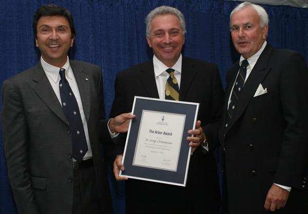 George Christodoulou - Arbor Award 2007 recipient