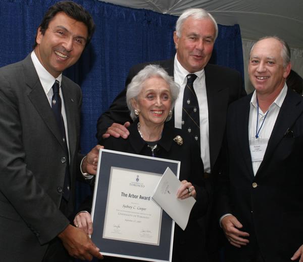 Sydney C. Cooper - Arbor Award 2007 recipient
