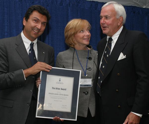 Gloria Epstein - Arbor Award 2007 recipient