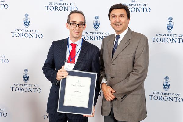 Jon  Feldman - Arbor Award 2012 recipient