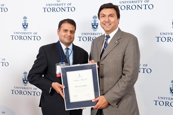 Olavo A. Fernandes - Arbor Award 2012 recipient