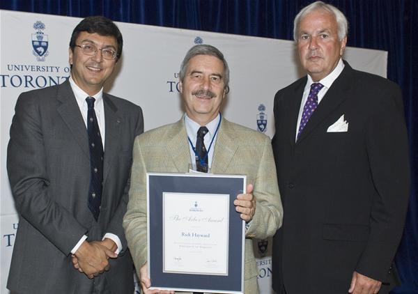 Rick Hayward - Arbor Award 2008 recipient