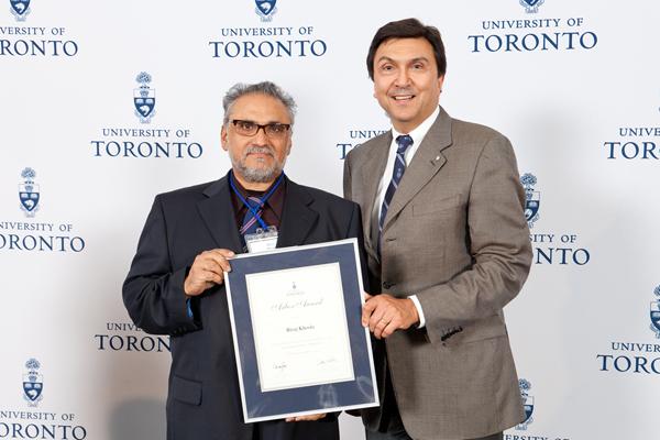 Biraj  Khosla - Arbor Award 2012 recipient