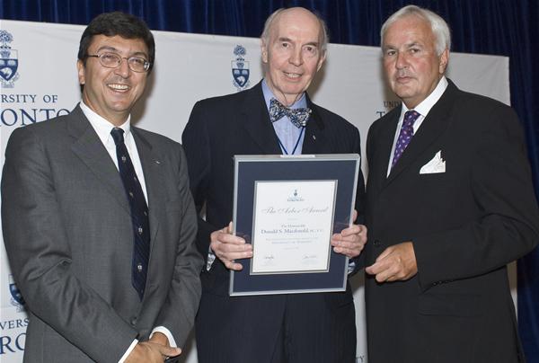 The Honourable Donald S. Macdonald - Arbor Award 2008 recipient