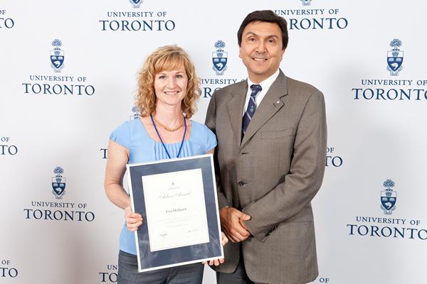 Lisa McQueen - Arbor Award 2012 recipient