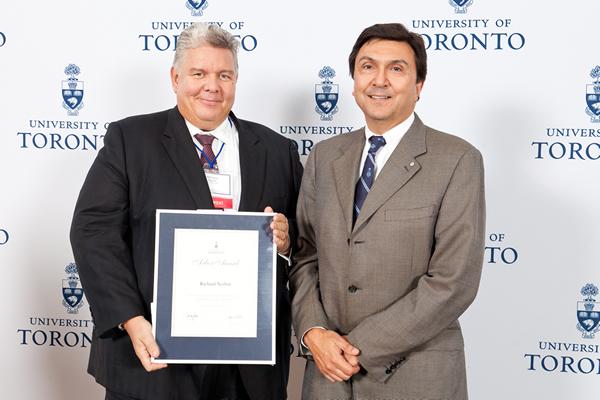 Richard  Nesbitt - Arbor Award 2012 recipient