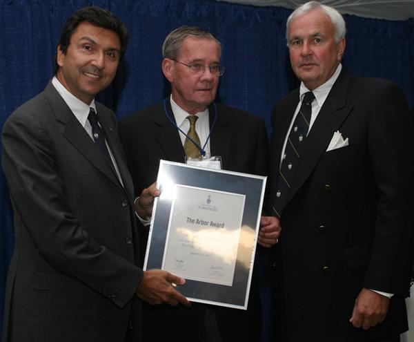 Richard Newman - Arbor Award 2007 recipient