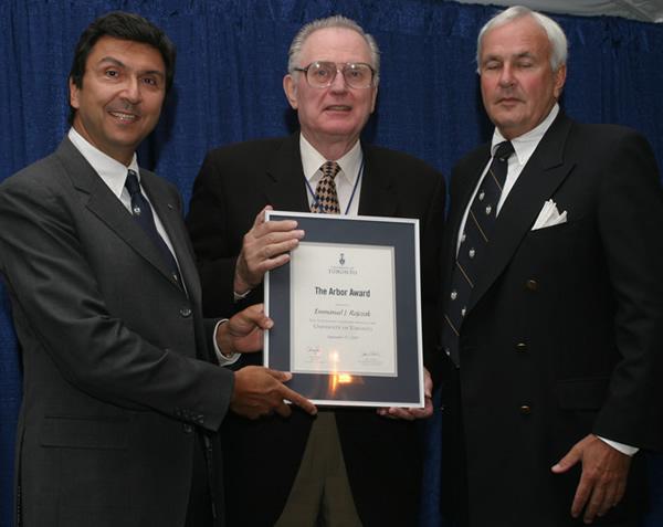 Emmanuel Rajczak - Arbor Award 2007 recipient