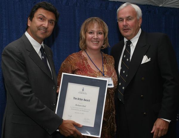 Barbara Reid - Arbor Award 2007 recipient