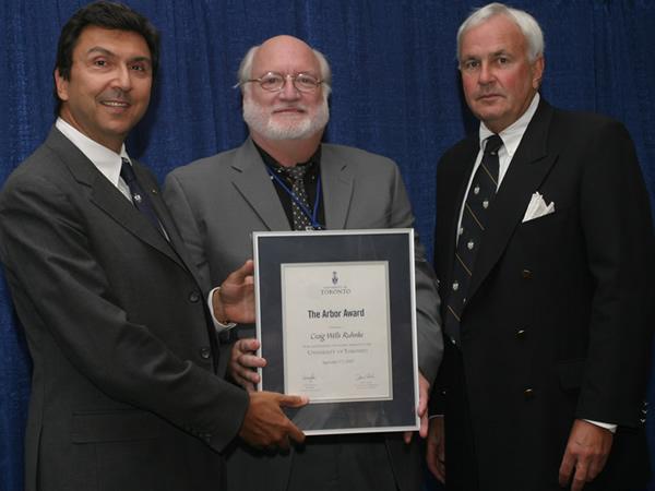 Craig Ruhnke - Arbor Award 2007 recipient