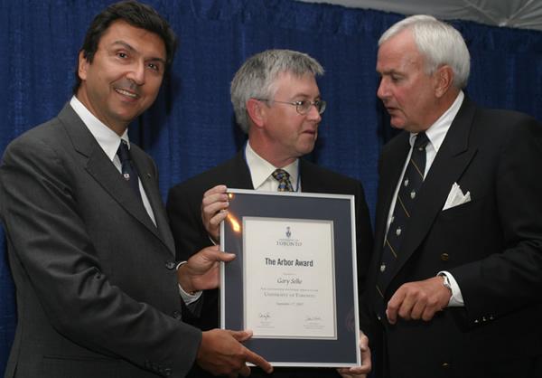 Gary Selke - Arbor Award 2007 recipient