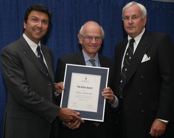 Charles Tator - Arbor Award 2007 recipient