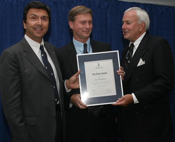 Daniel Thompson - Arbor Award 2007 recipient