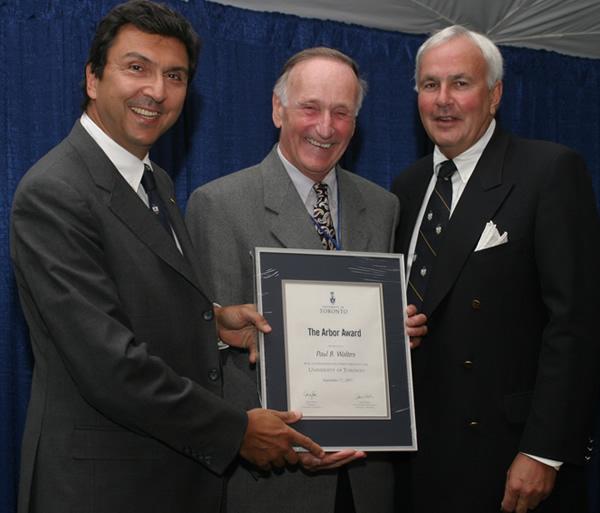 Paul Walters - Arbor Award 2007 recipient