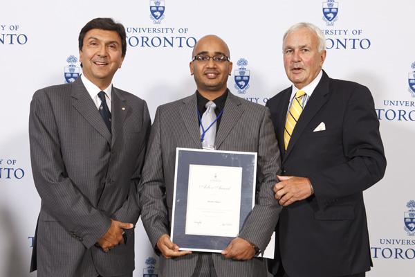 Khalid Elagab Ahmed - Arbor Award 2011 recipient