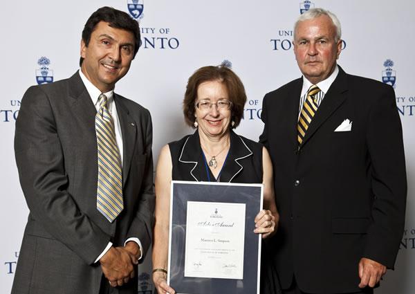 Maureen Simpson - Arbor Award 2009 recipient