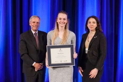 Photo of Dana Britton, Cressy Award 2017 recipient