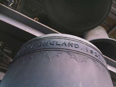 The original 23 carillon bells were donated by U of T alumni and dedicated to members of the University who fell in the First World War.