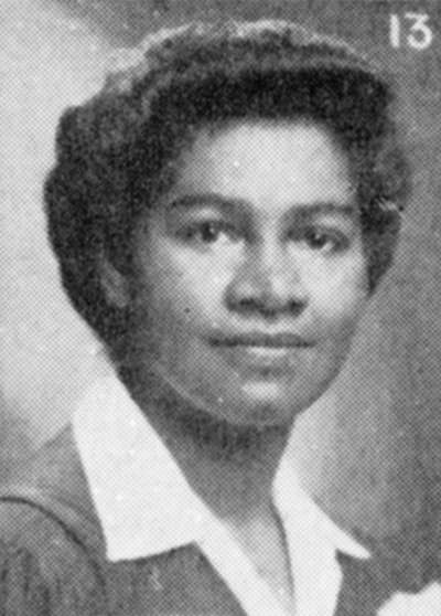 Gloria Carpenter smiles in her yearbook portrait.