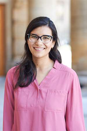 Portrait of Kristine Keon smiling.