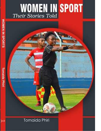 Book cover: Women in Sport: Their stories told by Tomaida Phiri.