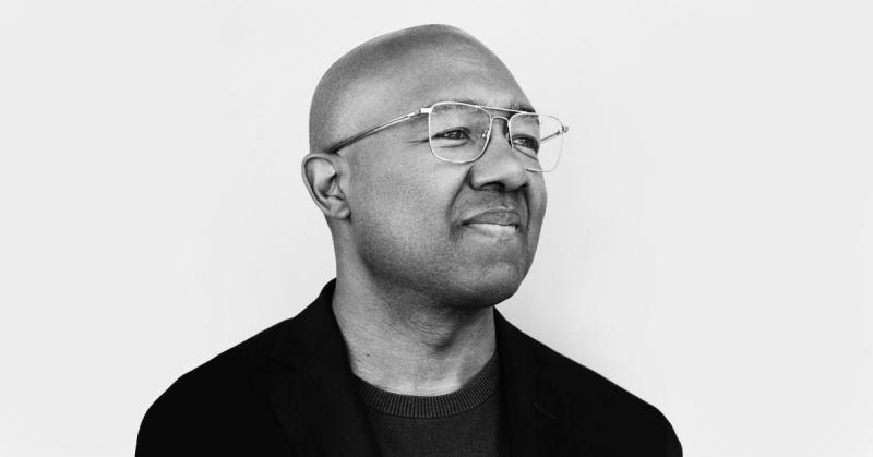 Kenneth Montague image in black and white.