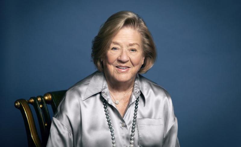 Margaret McCain smiling