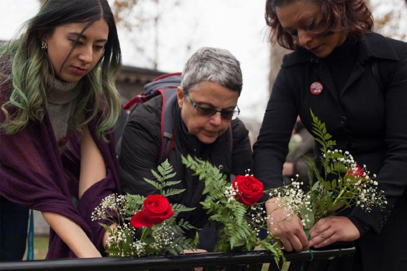 Events are being held across all three campuses for the Day of Remembrance (photo by Lisa Lightbourn)