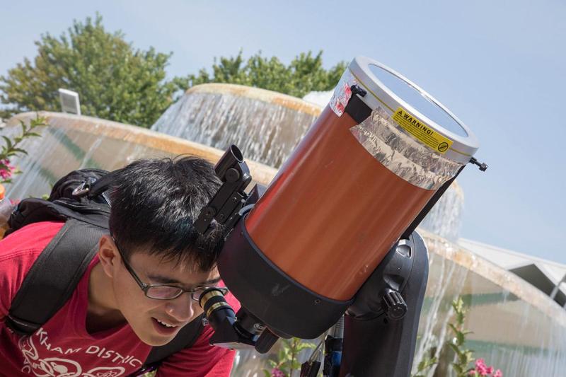 Viewing the Aug 21, 2017 eclipse at the CNE