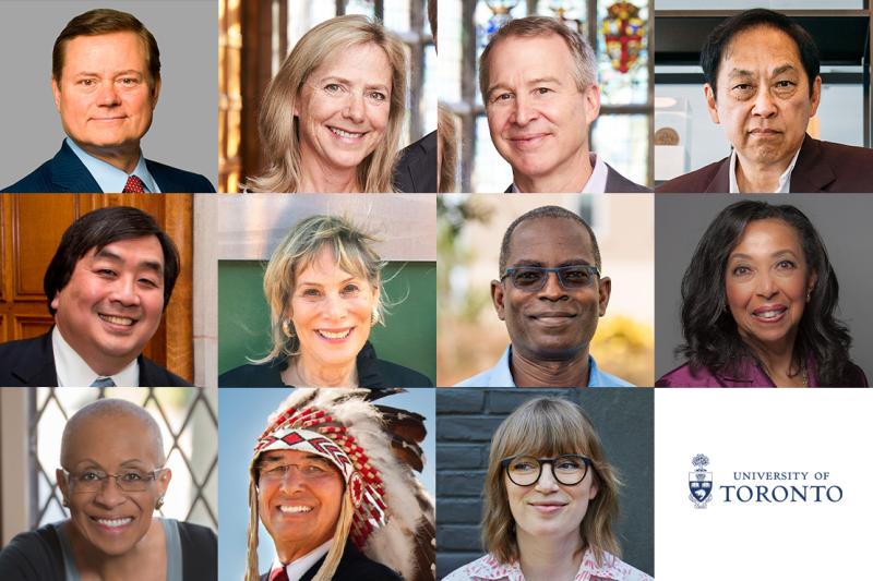 Small portraits of all the degree recipients