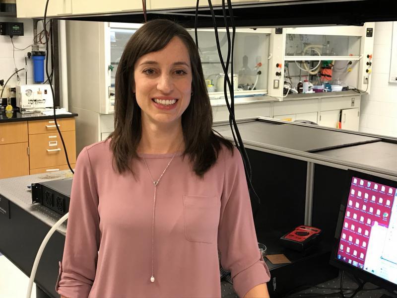 Susanna Thon is an assistant professor of engineering at Johns Hopkins University (photo by Botong Qiu)