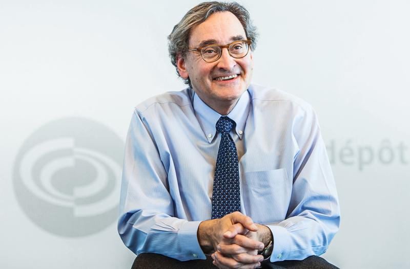 Michael Sabia smiles