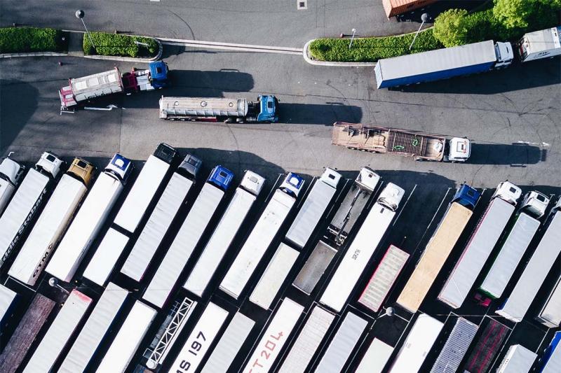 A new study led by Professor Greg Evans shows that trucks and larger vehicles contribute disproportionately to air-pollutant emissions (photo by Nigel Tadyanehondo via Unsplash)